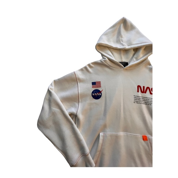 H&M Nasa Vintage White Hoodie - Picture 4 of 5